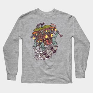 Graveyard Monster Long Sleeve T-Shirt